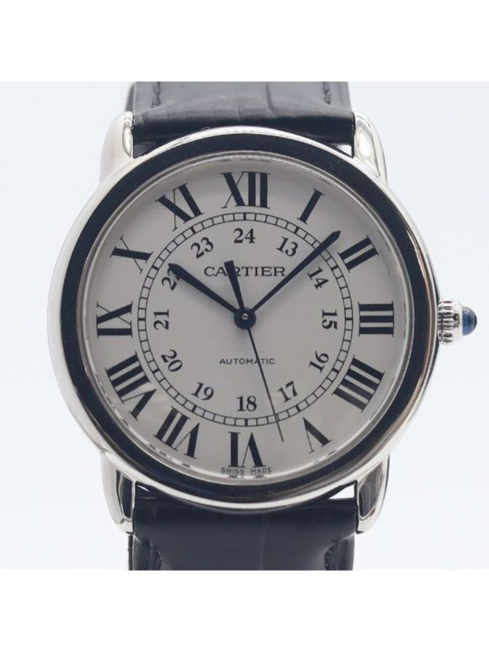 Cartier Ronde Solo de Automatic Silver Dial Watch